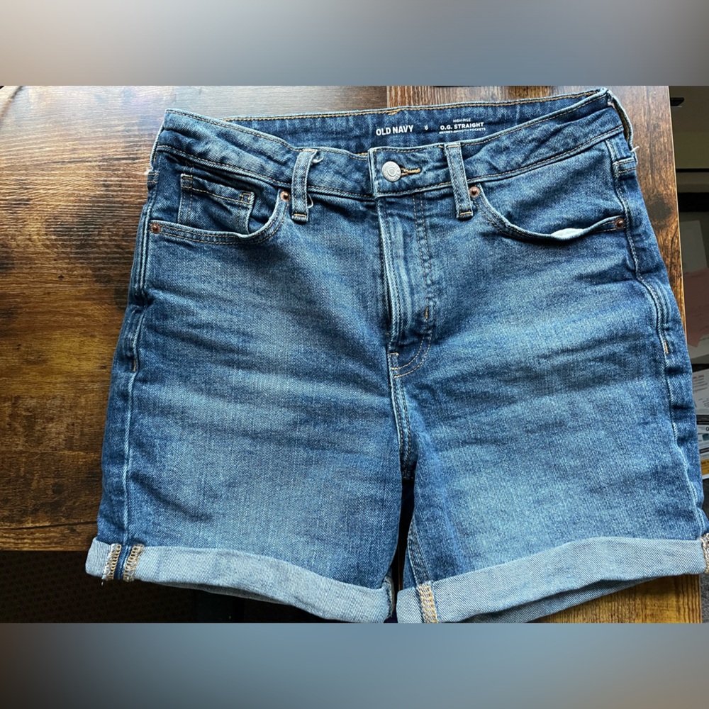Old Navy High Rise O.G. Straight Shorts